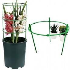 원통 원 형 화분 지지 지주 대 식물 화초 꽃 넝쿨 토마토 고추, 1개