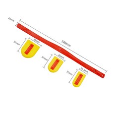 矽利康刮刀 矽利康抹刀 填縫膠刮刀 大中小刮刀組 玻璃油漆水電廚房填縫工具, 1個, 利矽康刮刀-套組(送3個刮刀頭)