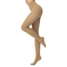 DAINAS 여성용 80 Den 극세사 부드러운 불투명 타이츠 팬티 스타킹 모카 무스 스몰-미디엄 186506