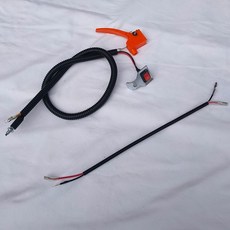 63CC 3마력 2행정 예초기엔진 1개 엔진 40-5, 간단 스위치