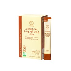 아르디엠 오리지널 NFC 유기농 레몬생강즙 100% 진저샷 레몬 생강, 1박스, 210g