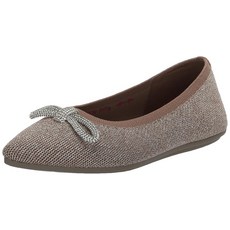 136653 Skechers 여성용 클레오 포인트 - 글리즈티 헤이즈 모카 7