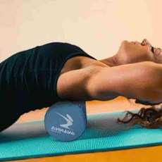 폼롤러 45cm 근막이완 셀프마사지 몸매관리 등라인관리 하체관리, 미드나이트블루