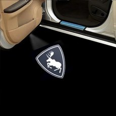 폴스타 자동차 도어 웰컴 라이트 프로젝터 고스트 섀도우 램프