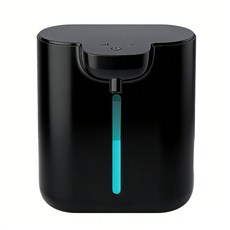 500ML 용량과 주방 욕실 사무실과 호환되는 모션 활성화 기능을 갖춘 자동 액체 디스펜서, 검은, 흑색의, 1개