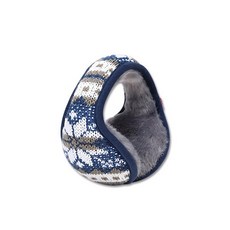 겨울 귀마개 보온 접이식 극세사 디자인, 네이비