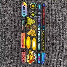 오토바이스티커 바이크 헬멧 슈퍼커브 베스파 데칼스티커, 1개, 반사 스티커 데칼14