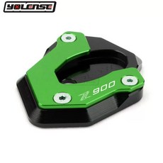 11 23 사이드 Z1000SX 100 플레이트 알루미늄 지지대 NINJA 21 킥스탠드, 1, L. Z900 그린