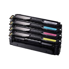 우리네 삼성 CLT-K504S C504S M504S Y504S 컬러 호환 프린터 토너, CLT-Y504S 노랑, 1개