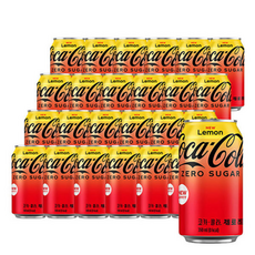 코카콜라제로 레몬 (), 350ml, 1개