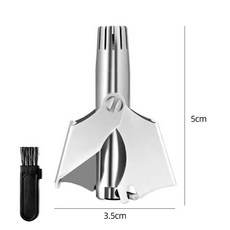 鼻毛修剪器剪刀清理器神器鼻毛男用毛修剪鼻子男士小手動鼻孔電動, 鼻毛修剪器送清潔刷