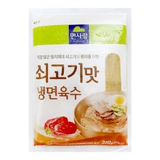 면사랑 쇠고기맛 냉면육수 310g, 1개