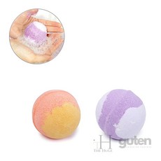 더휴즈 바스 밤 버블 볼 입욕제 100g 더허브샵 바스볼, 라벤더