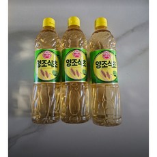 오뚜기 양조식초 발효식초, 6개, 900ml