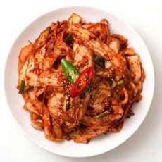 맛있는 전라도전통 썰은 배추김치 맛김치, 1개, 2kg