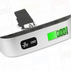 디지털 저울 수화물 핸드 캐리어 공항 여행 무게 측정 휴대, 1개, GGO 수화물 디지털핸드저울