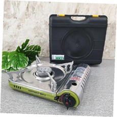 휴대용 가스레인지 캠핑 야외 버너 스테인리스 전용케이스 가정용 조리기구 이동식 가스버너, 1개