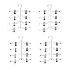 4層式褲裙架 4入, 單一選項, 4p