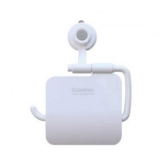 글라스터 휴지걸이 1EA 국내 제작 두루마리 화장지 욕실 화장실 방 거실 주방 가게 생활용품 덮개 접착 강력 지속력 부착패드 유광 무광 타일 시멘트 페인트벽 깔끔 심플, 1개