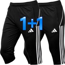 [1+1] 아디다스 7부 여름 반바지 TIRO23 블랙 남여공용 운동복 츄리닝 바지 팬츠 + SHP 마스크