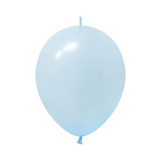 조이텍스 링커풍선 15cm 마카롱 블루 100입 / 전문가용 링커룬 꼬리풍선, 1개