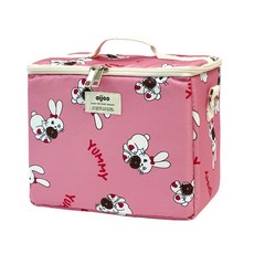 아이주 사각 쿨러백 보냉 가방 이유식 가방 피크닉 가방 보온 아이스백, 도넛토끼 사각쿨러백