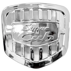 18-22년 혼다 슈퍼커브 110 프론트 엠블렘 엠블럼 무가공 혼커버 크롬 튜닝, 1개