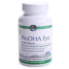 Nordic Naturals Pro DHA無麩質軟膠囊 1000mg, 1個, 60 件