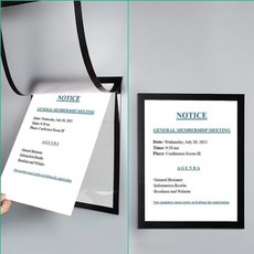 A4 부착식 상장 액자 자석 게시판muj7+5zqq