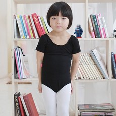 남아/주니어 국산 레오타드블랙(민소매 반팔 긴팔)