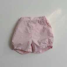 여유로미 포포 팬츠 4부 반바지 아토메메 여름 여아등원룩 어린이집등원복 유아실내복
