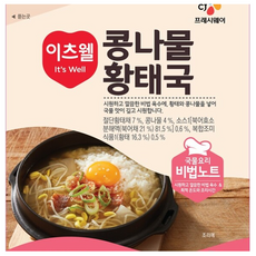 이츠웰 콩나물 황태국, 500g, 3개