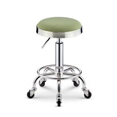 스텐 스툴 의자 발톱 철 단일 블랙 이동식 인테리어 진료 간이 미용실, 1개, AW. 녹색 단일 원철 발톱