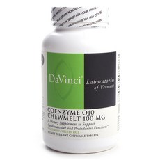DaVinci Laboratories 輔酶 Q10 易溶咀嚼片, 60顆, 1罐