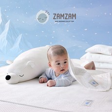 잠잠 신생아 냉감패드 아기쿨매트 토퍼 침대 여름이불, 신생아 숙면 냉감 패드(50x70)