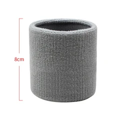 쿠쿠스토어 면손목 보호 밴드 스포츠 땀 흡수 타월 커프 테니스 스트랩 런닝 체육관, 09 B