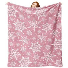 Zzkol 그레이 크리스마스 눈사람 플란넬 담요 눈송이 생일 선물 어린이 남성 여성용 겨울 홀리데이 부드러운 침구 소파용 127 x 152.4cm50 60인치 159868
