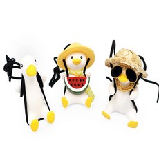 웅스토어 차량스윙덕 룸미러전용팬던트, 빼빼덕