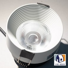 다운라이트 매입등 LED 복도등, 1개, 55mm(2인치)/주백색