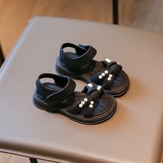 DIU 女童涼鞋夏季新款兒童鞋子夏款女孩洋氣公主鞋防滑沙灘鞋