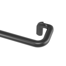 움브라 트와일라잇 암막 커튼봉 76-213cm 236722, Black