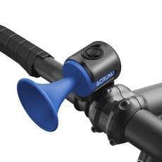 ACRUNU 自行車電子喇叭 安全警示喇叭 多色可選 適用於公路車、登山車, 藍色, 1個