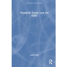(영문도서)Essential Trusts Law for Sqe1 Hardcover, Routledge, English, 9781032952062