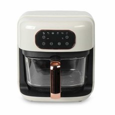 투요 글라스 에어프라이어 에어후라이기 가정용튀김기 에어후라이