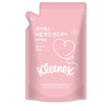크리넥스 항균 버블 핸드워시 퓨어애플향 리필, 450ml, 1개