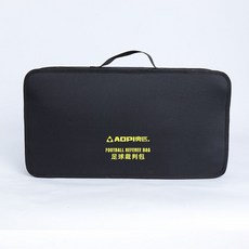 축구 심판 장비 지퍼형 가방 카드 플래그 보관 백 경기용 휴대 세트 심판용 훈련 아이템 스포츠 관리, 스톱워치 AP-7030