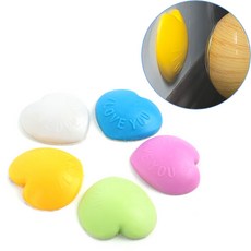 [샵피카] 도어범퍼 방문쿠션 문충격방지 문보호대 충격방지패드, 그린