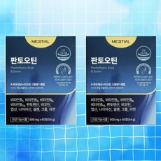 뉴트리바이오 판토오틴, 60정, 2개