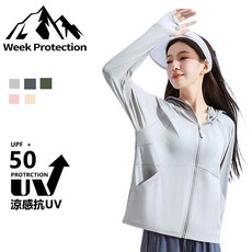 冰絲體感防曬衣 超彈網孔風衣 透氣抗UV皮膚衣