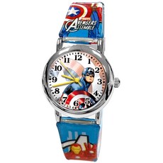 漫威系列兒童手錶 美國隊長 學習時間 正版授權